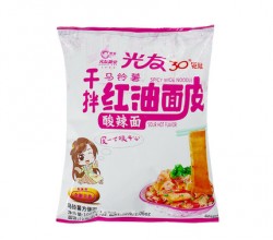 光友紅油面皮袋裝