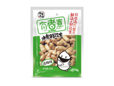 渝樂無窮水煮鮮花生話梅味