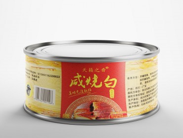 天籟之香藏香黑豬咸燒白罐頭300g*8罐