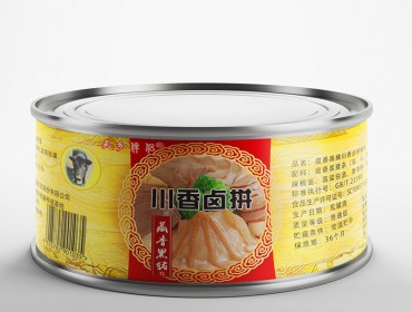 天鄉(xiāng)伴侶藏香黑豬川香鹵拼100g*10罐+潮汕鹵拼100g*10罐